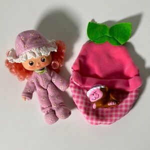 Vintage 80s Kenner Raspberry Tart Sweet Sleeper Doll Complete HTF (DVS)